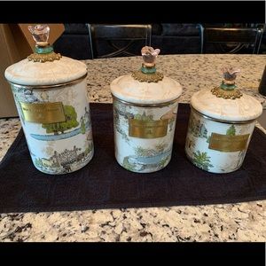 Mackenzie-Childs Aurora Canisters